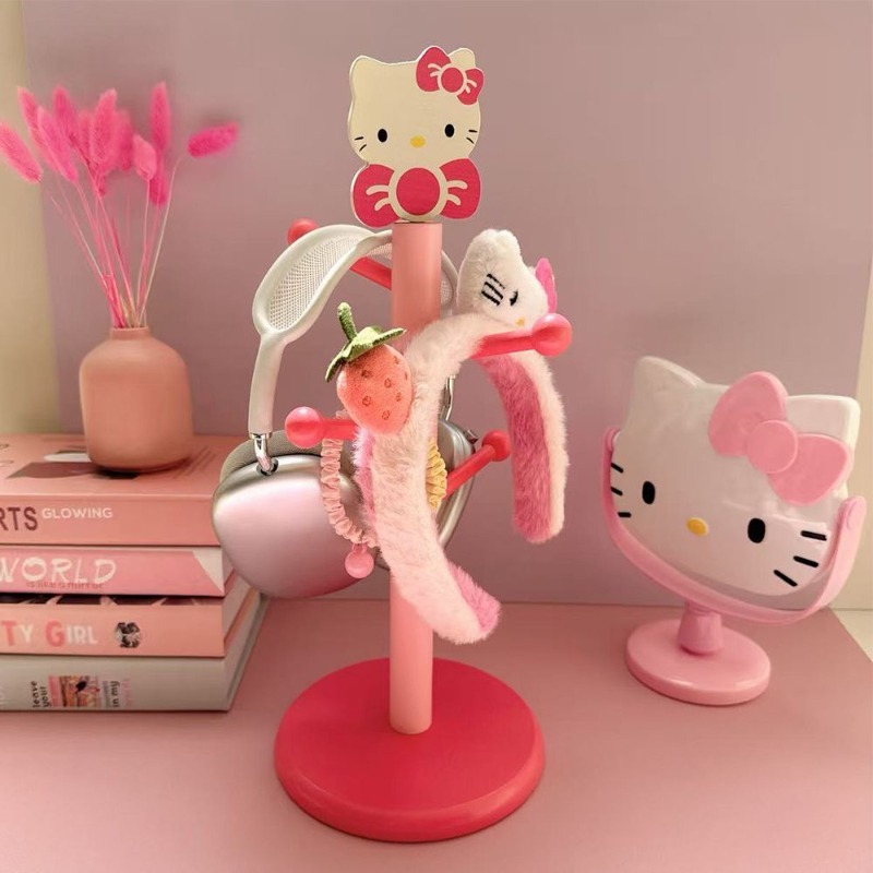 Gaming Accessories Holder - Anime Hello Kitty Gaming Headset Stand
