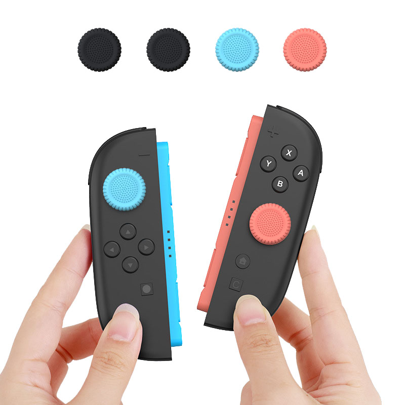 Gaming Accessories Nintendo - 4pcs Soft Silicone Joystick Thumb Grips