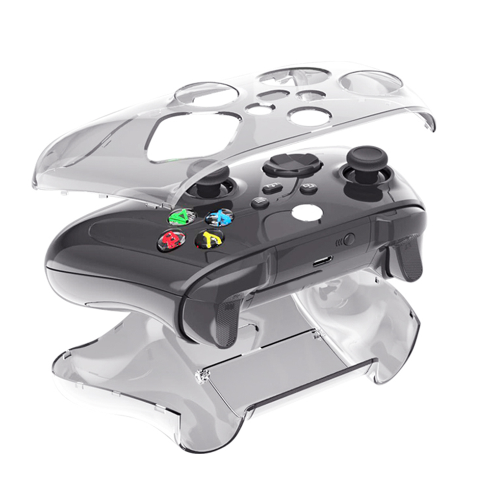 Gaming Accessories For Xbox Series X - Hard Protective Case Anti-Slip Handle Shell