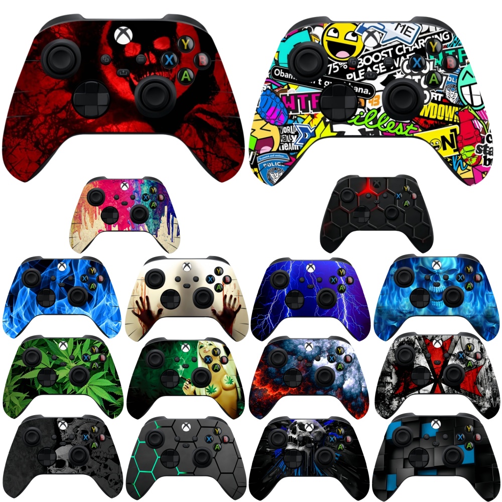 Gaming Accessories For Xbox Series X - Dustproof Anti-slip Protective Skin Sticker For