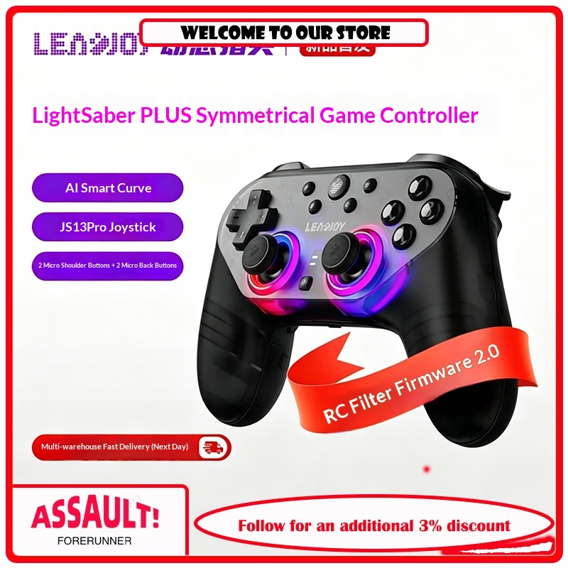 Gaming Accessories For Android - Leadjoy Saber Plus Gaming Controller Wireless