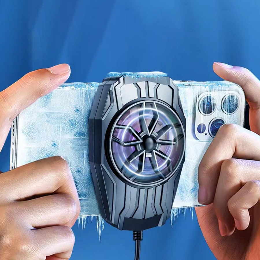 Gaming Accessories For Mobile - Universal Mobile Phone Cooler Fan, Smartphone