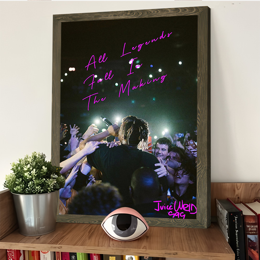 Juice Wrld Printing Poster Cus - Gaming Home Accessories บทวิจารณ์และราคา