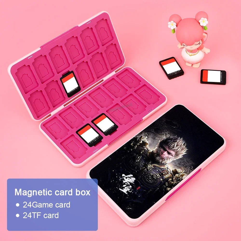 NEW 24in1 Game Card Case Holde - Gaming Accessories Holder บทวิจารณ์และราคา