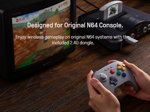 8BitDo N64 2.4G Wireless Gamin - Gaming Accessories For Android บทวิจารณ์และราคา