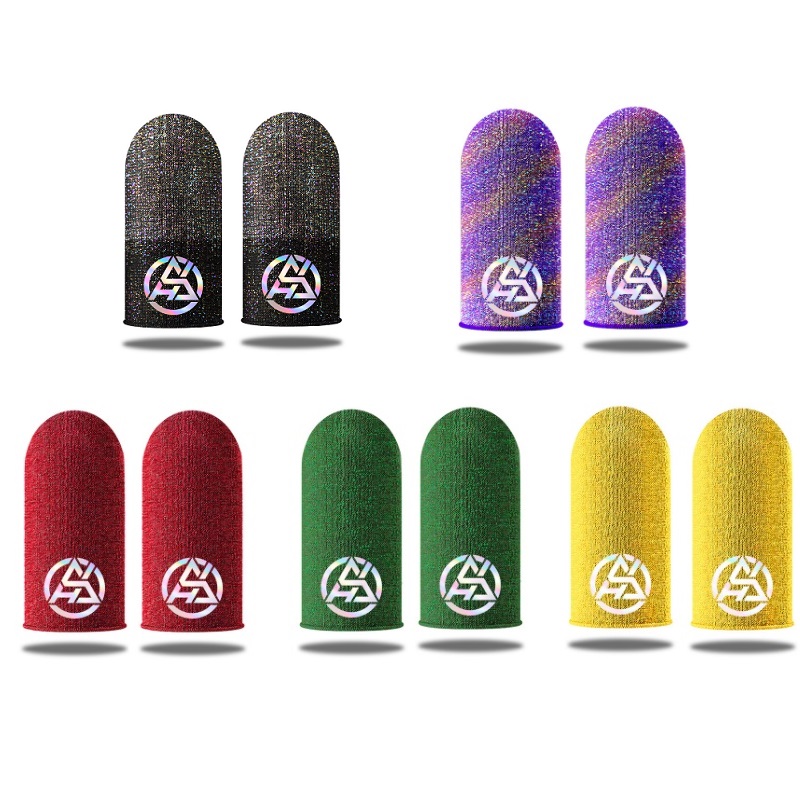 5 Pairs Game Finger Sleeve Sil - Gaming Accessories For Mobile บทวิจารณ์และราคา