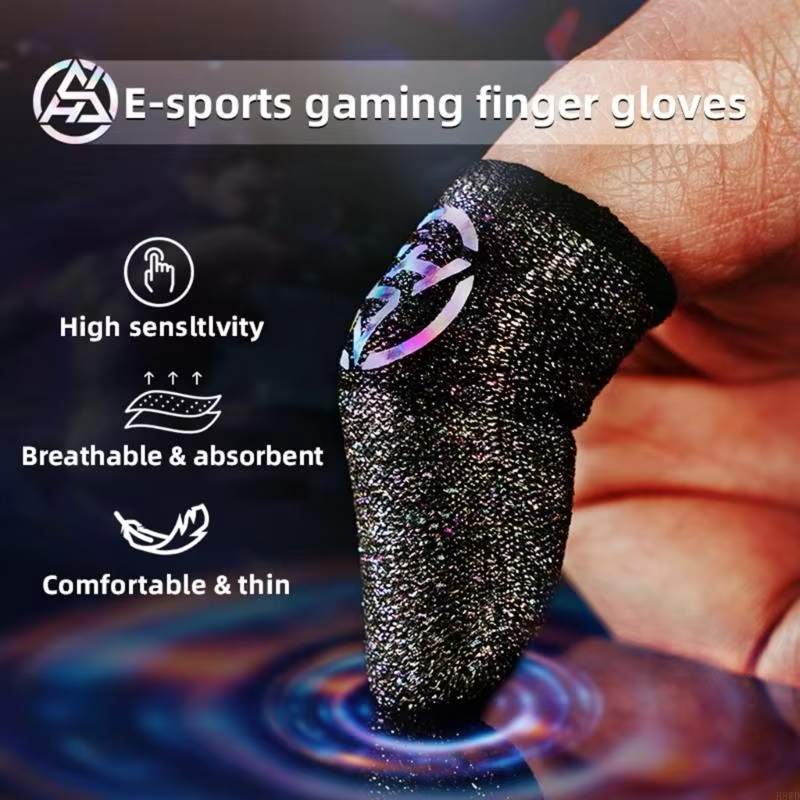 5 Pairs Game Finger Sleeve Sil - Gaming Accessories For Mobile บทวิจารณ์และราคา