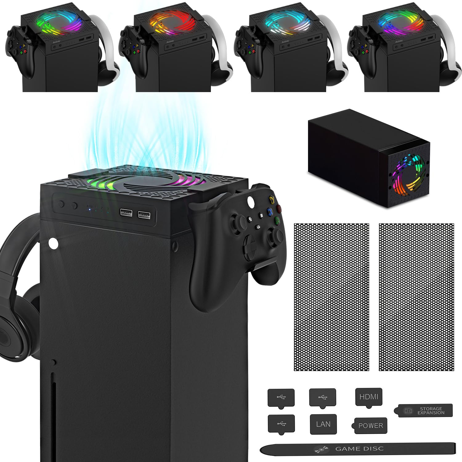 Aolion RGB Cooling Fan Host Du - Gaming Accessories For Xbox Series X บทวิจารณ์และราคา