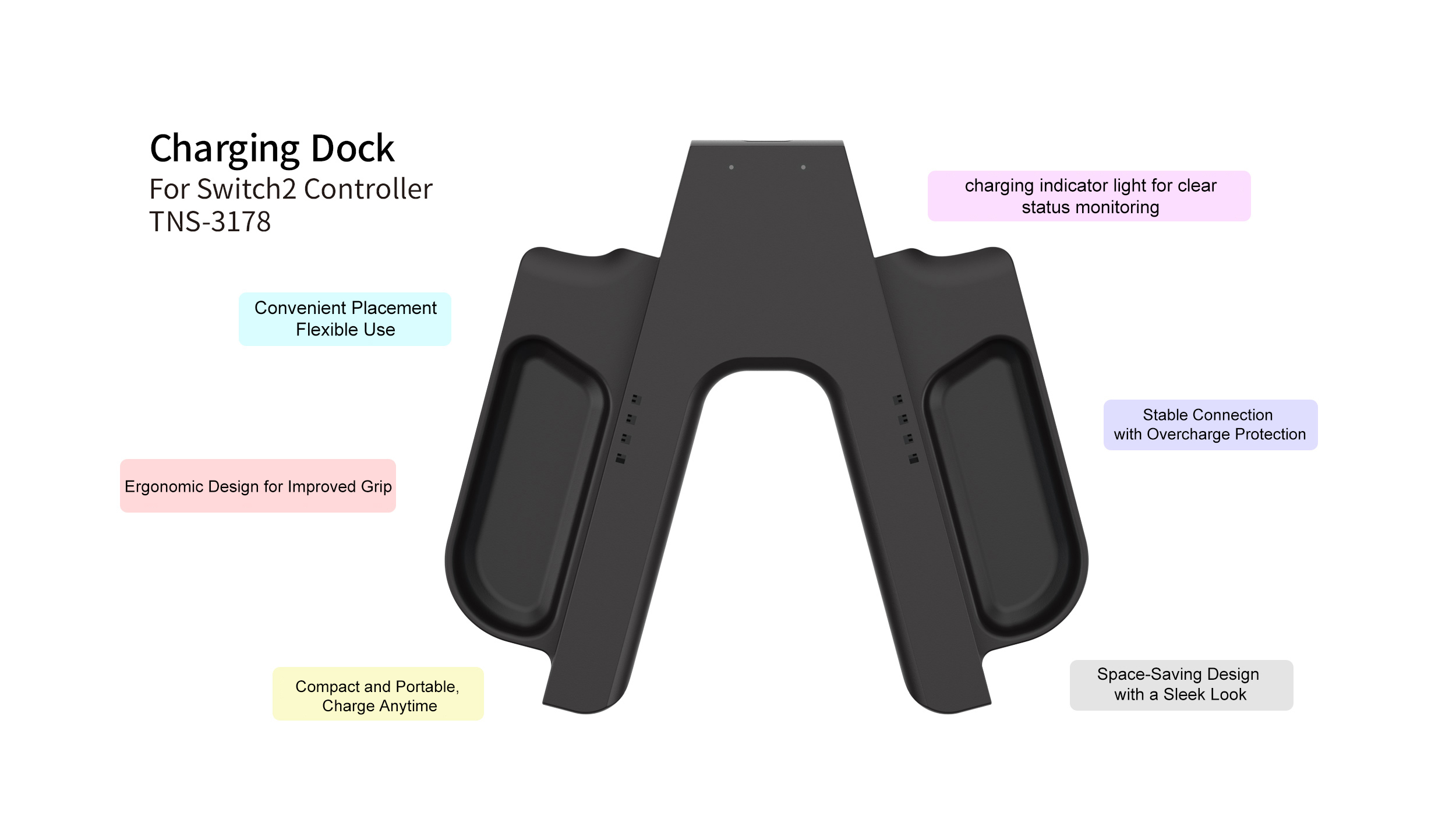 Charging Grip for Nintendo Swi - Gaming Accessories Holder บทวิจารณ์และราคา