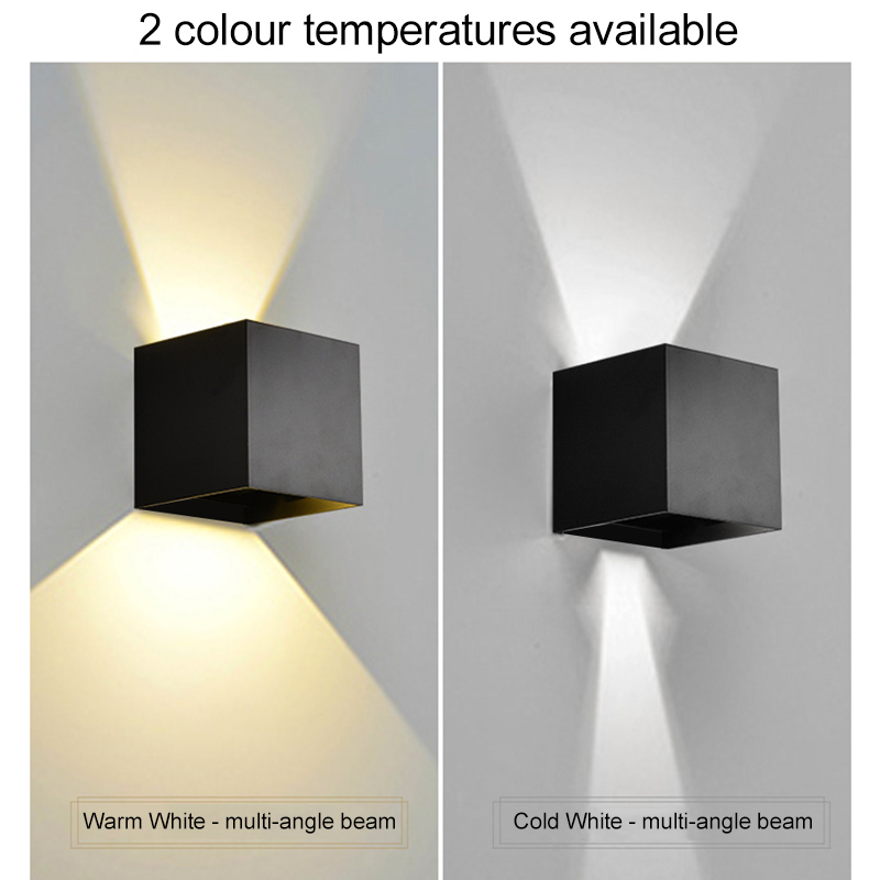 LED Wall Lamps 7W Cold White W - Gaming Accessories Wall บทวิจารณ์และราคา