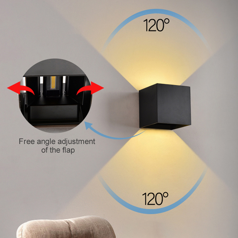 LED Wall Lamps 7W Cold White W - Gaming Accessories Wall บทวิจารณ์และราคา