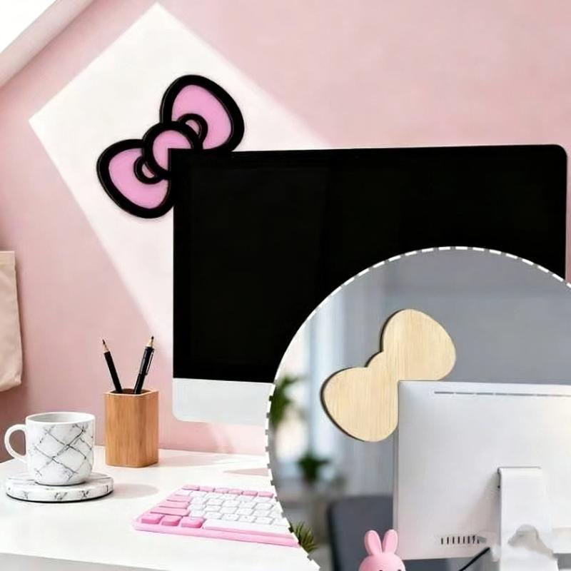 New 1/2Pcs Wooden Bowknot PC A - Gaming Home Accessories บทวิจารณ์และราคา