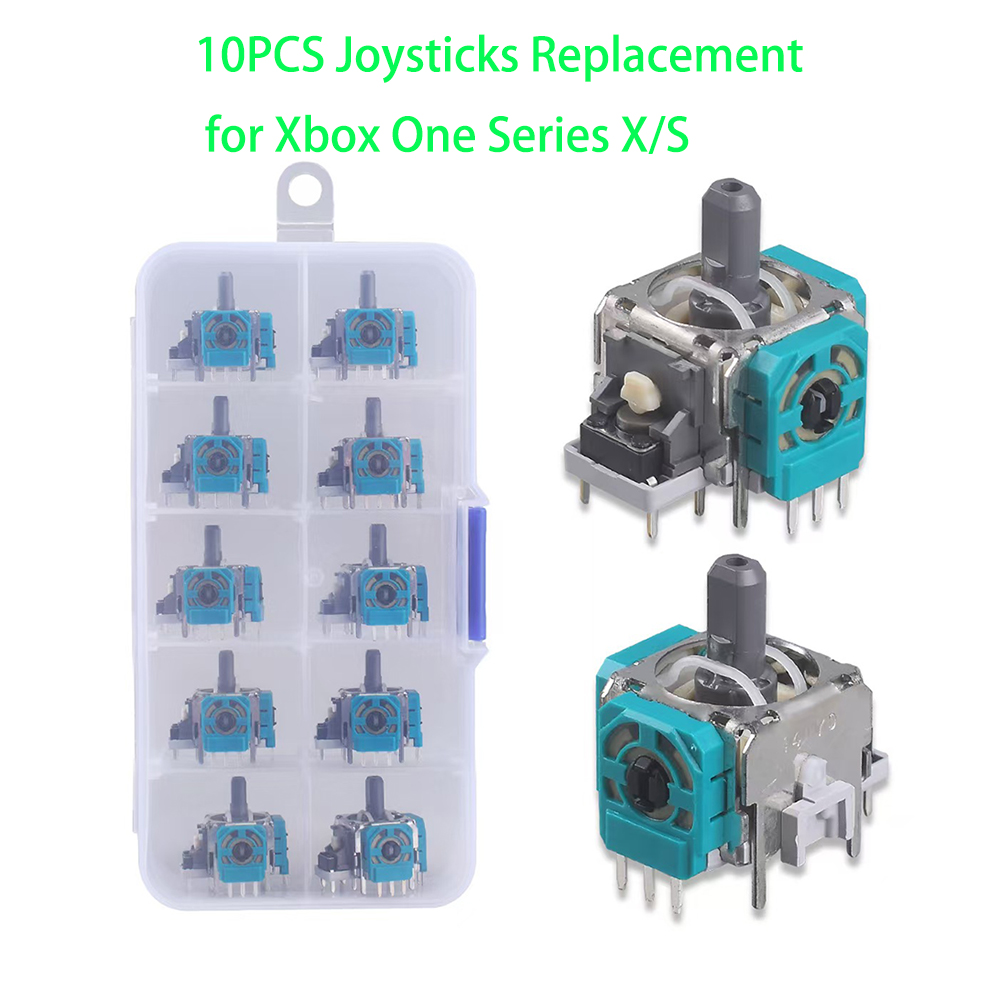 10pcs Replacement 3D Analog Jo - Gaming Accessories For Xbox Series X บทวิจารณ์และราคา