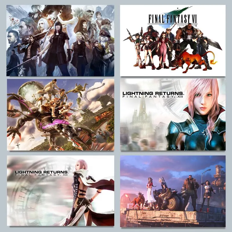Final Fantasy VII Vaporwave Ca - Gaming Accessories For Room บทวิจารณ์และราคา