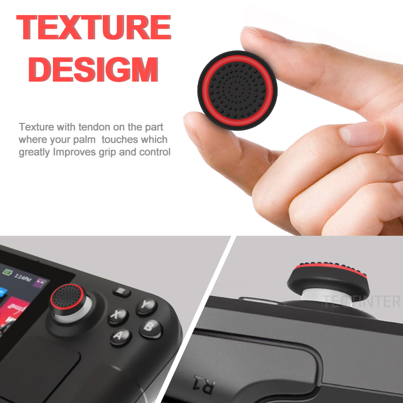 4PCS Silicone Analog ThumbStic - Gaming Accessories For Xbox Series X บทวิจารณ์และราคา