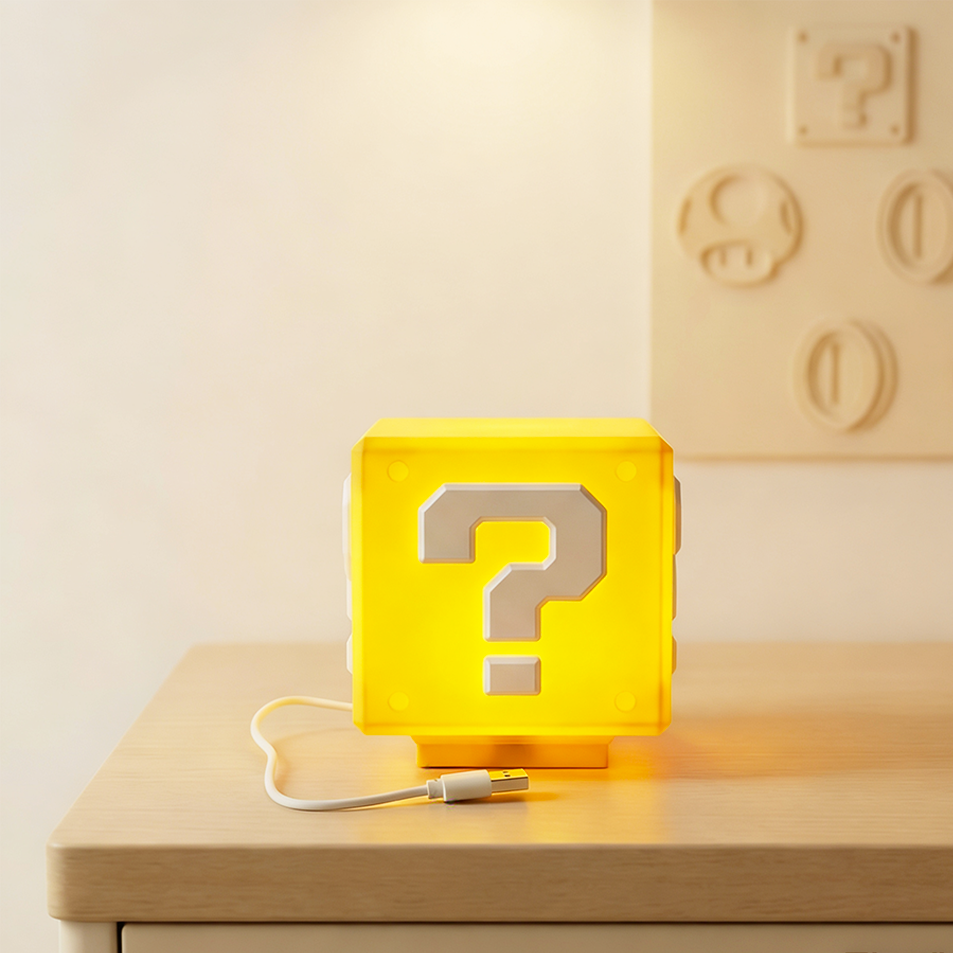 2026Question Block Lamp with S - Gaming Accessories For Room บทวิจารณ์และราคา