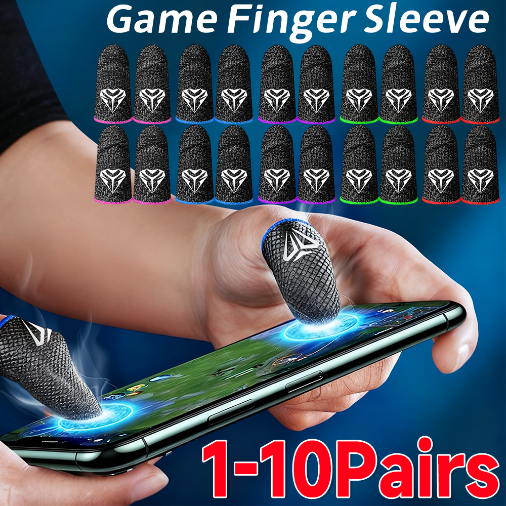 Mobile Game Fingertip Gloves F - Gaming Accessories For Mobile บทวิจารณ์และราคา