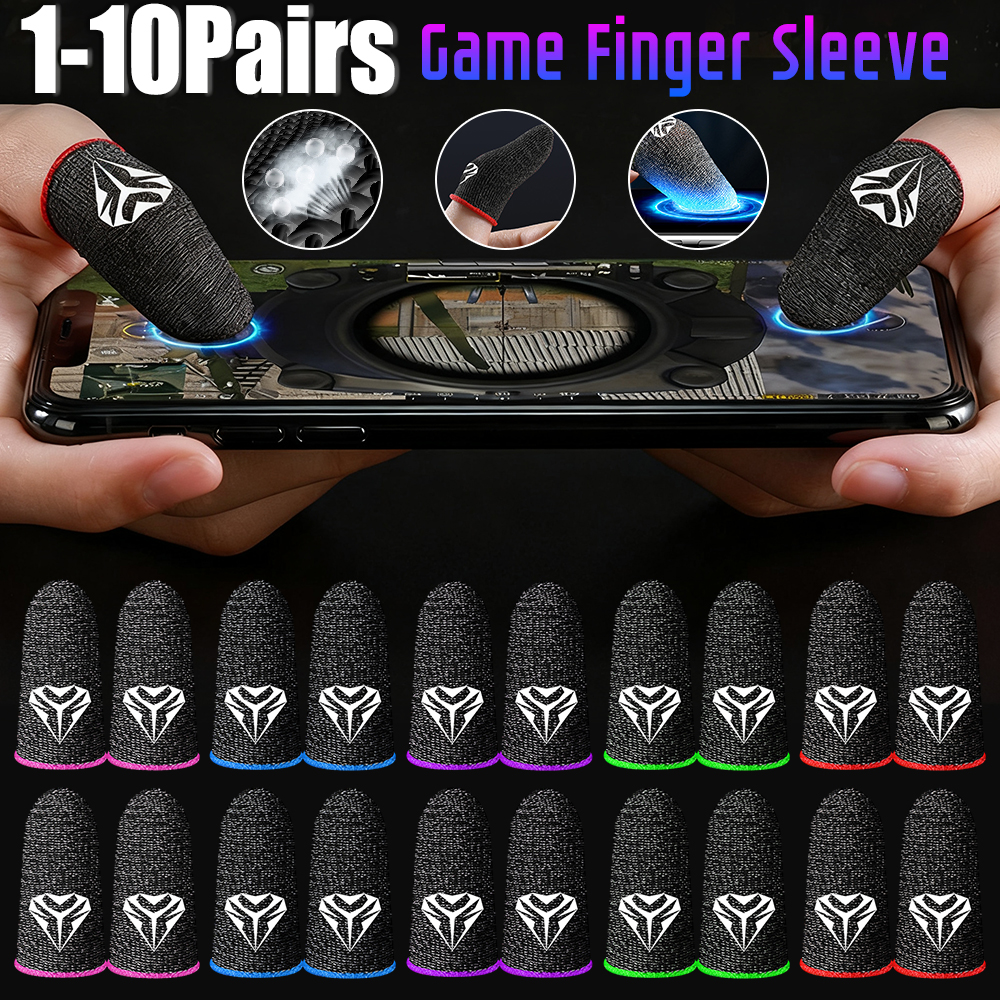 Mobile Game Fingertip Gloves F - Gaming Accessories For Mobile บทวิจารณ์และราคา