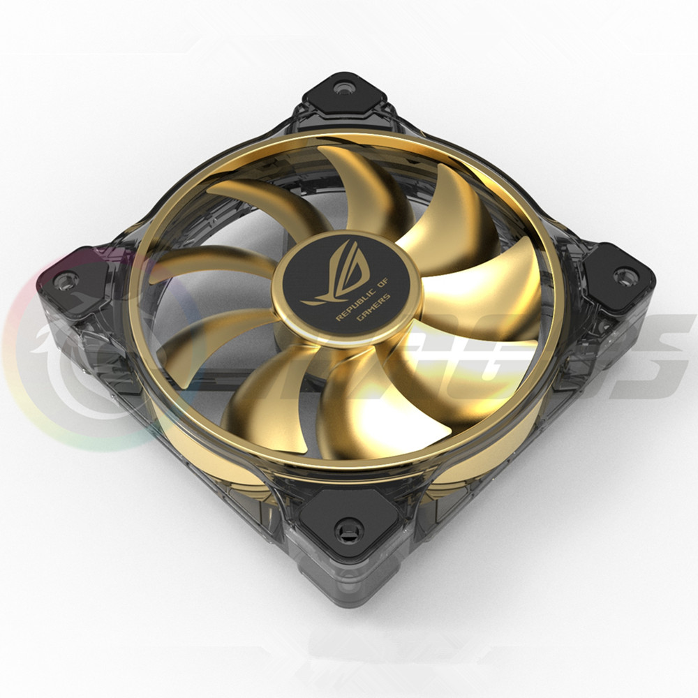 Computer Case Fan Metal Sticke - Gaming Accessories For Room บทวิจารณ์และราคา
