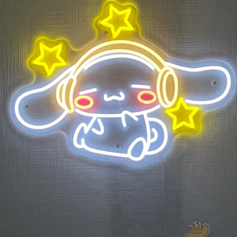 Cinnamoroll Headphones Neon Si - Gaming Accessories Wall บทวิจารณ์และราคา