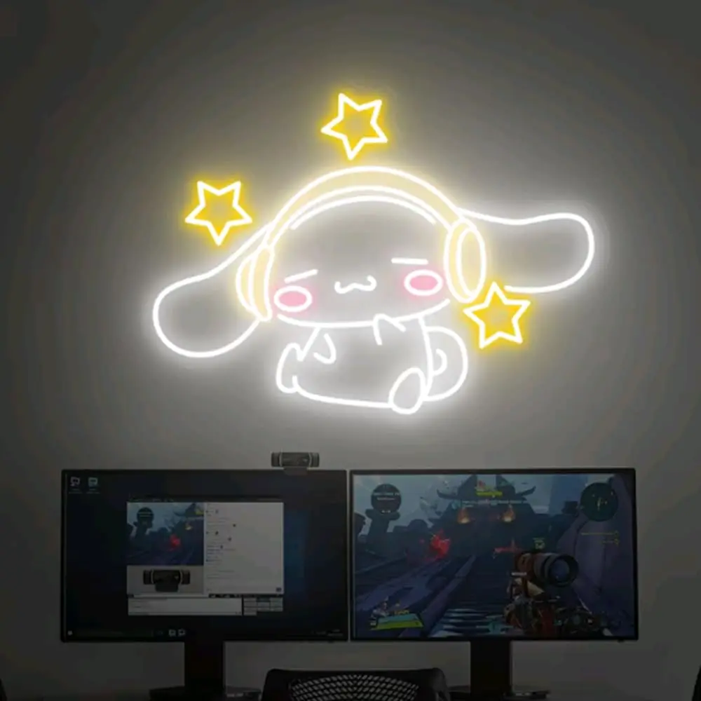 Cinnamoroll Headphones Neon Si - Gaming Accessories Wall บทวิจารณ์และราคา
