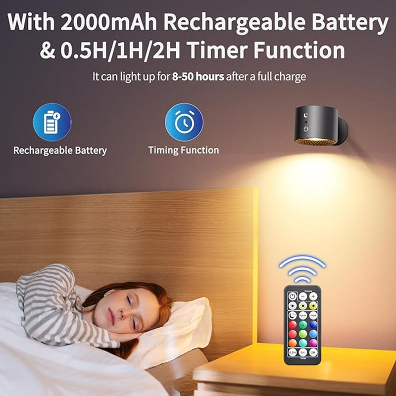 12 Color Wall Lamp Wireles Tou - Gaming Accessories Wall บทวิจารณ์และราคา