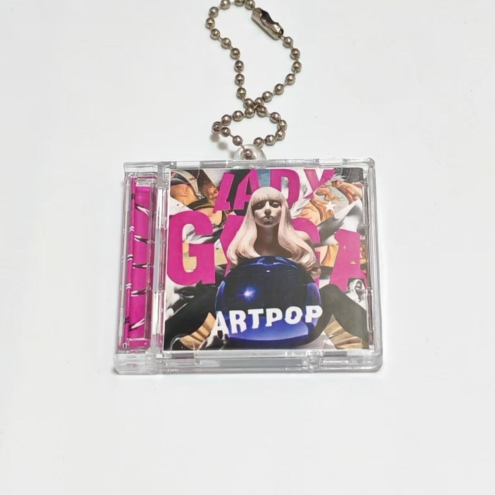 Lady Gaga Acrylic NFC Keychain - Gaming Accessories Gifts บทวิจารณ์และราคา