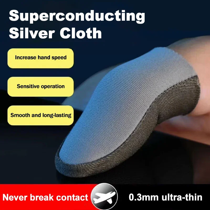 1 Pair NEW Touch Screen Finger - Gaming Accessories For Mobile บทวิจารณ์และราคา
