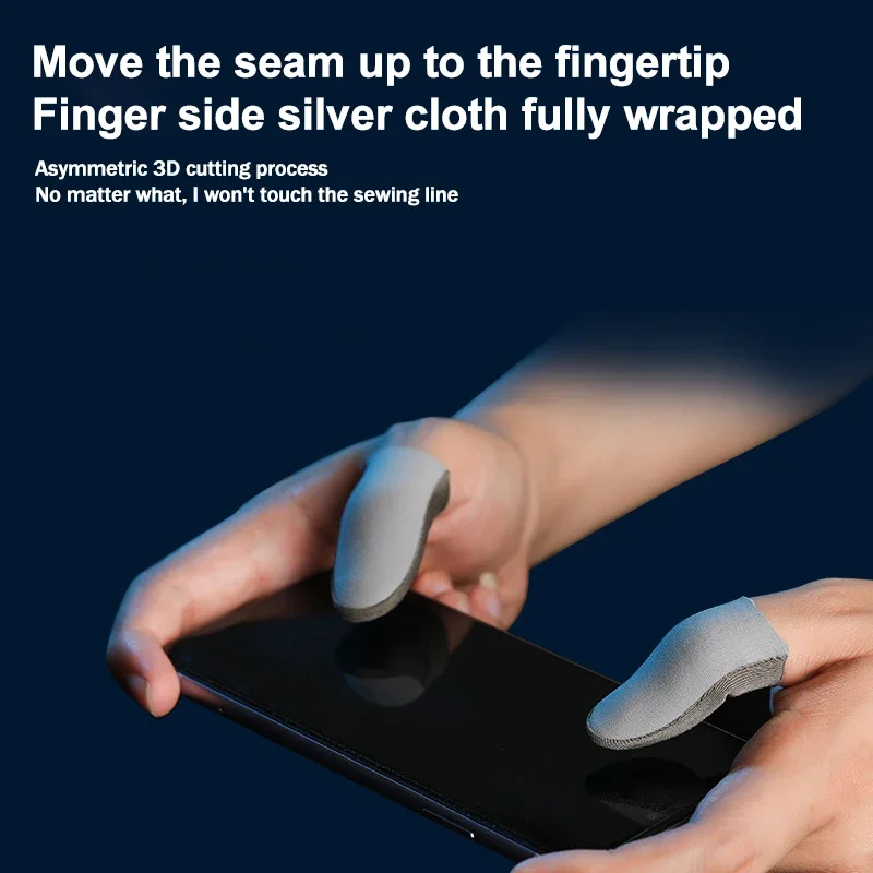 1 Pair NEW Touch Screen Finger - Gaming Accessories For Mobile บทวิจารณ์และราคา
