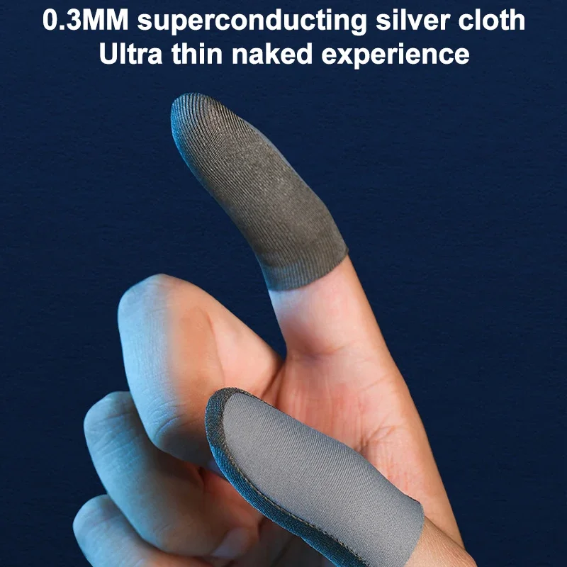 1 Pair NEW Touch Screen Finger - Gaming Accessories For Mobile บทวิจารณ์และราคา