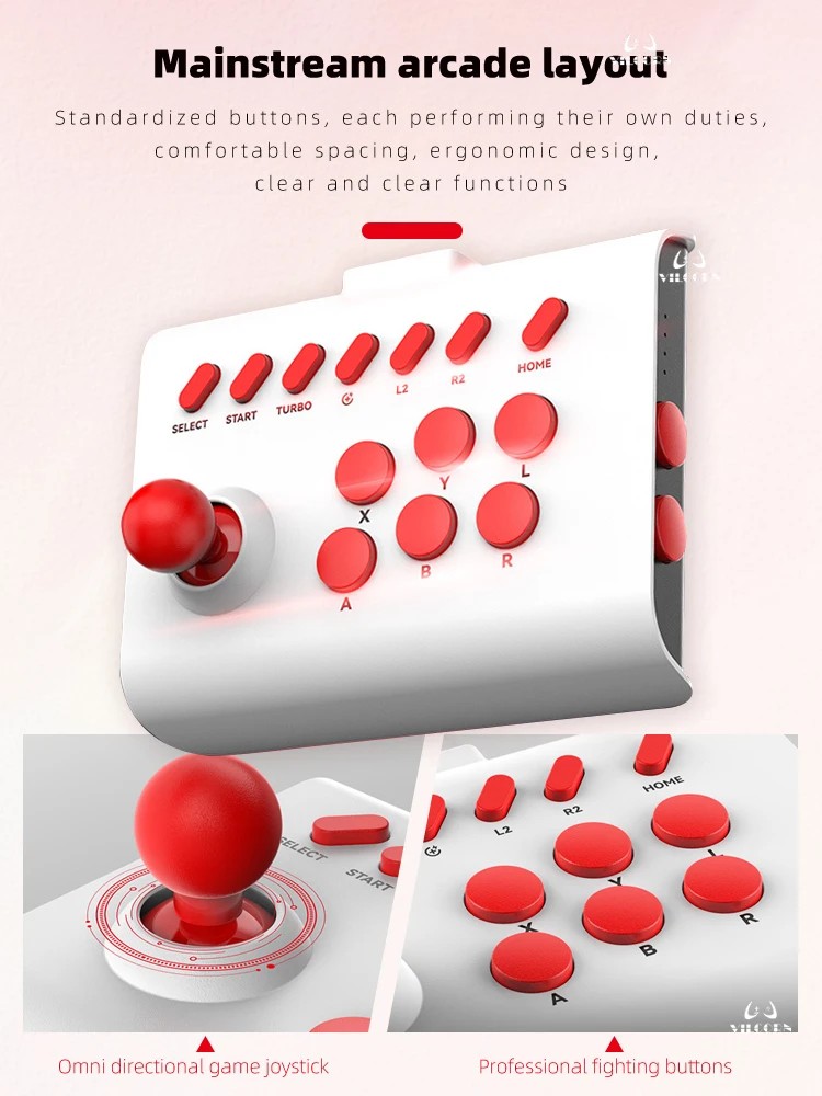 Arcade Joystick Wireless Gamin - Gaming Accessories For Android บทวิจารณ์และราคา