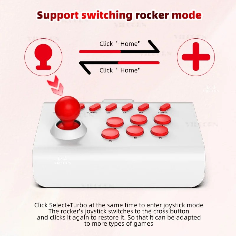 Arcade Joystick Wireless Gamin - Gaming Accessories For Android บทวิจารณ์และราคา
