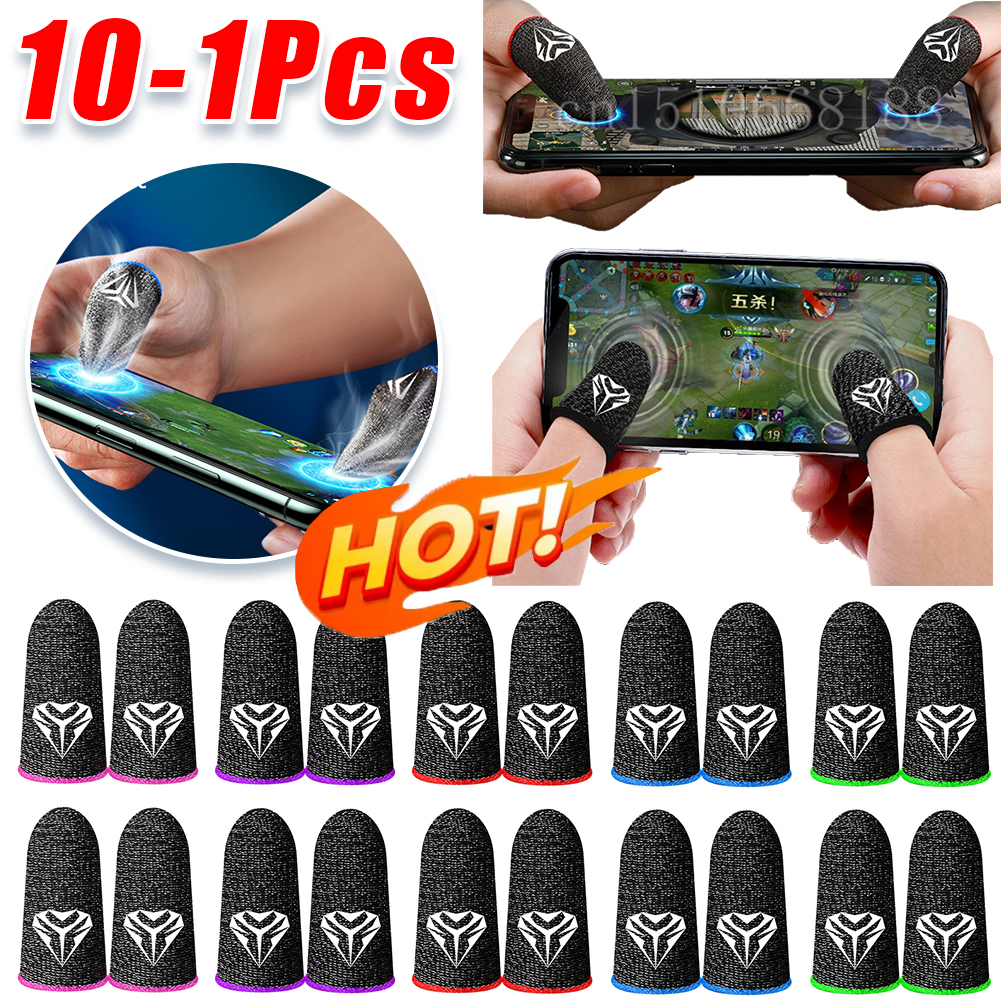 10-2PCS Finger Cots Gaming Fin - Gaming Accessories For Mobile บทวิจารณ์และราคา