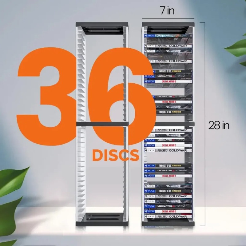 Console Disc Double-layer 36 C - Gaming Accessories Holder บทวิจารณ์และราคา