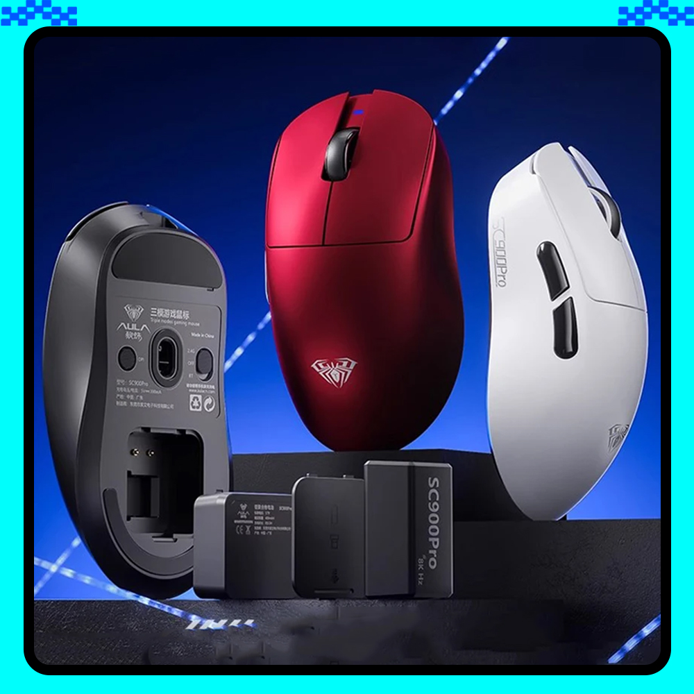 AULA SC900 Mouse Mouse Paw3950 - Gaming Accessories Stand บทวิจารณ์และราคา