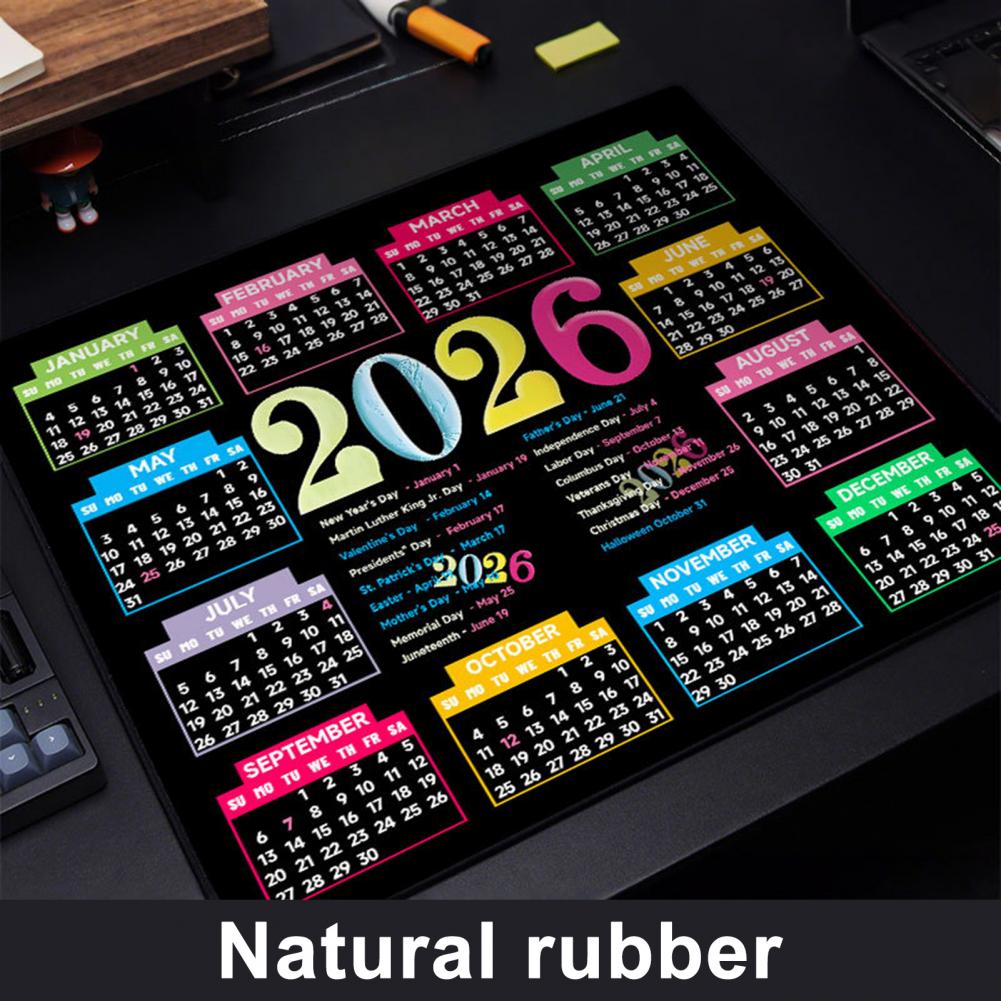 2026 Calendar Mouse Pad Waterp - Gaming Home Accessories บทวิจารณ์และราคา