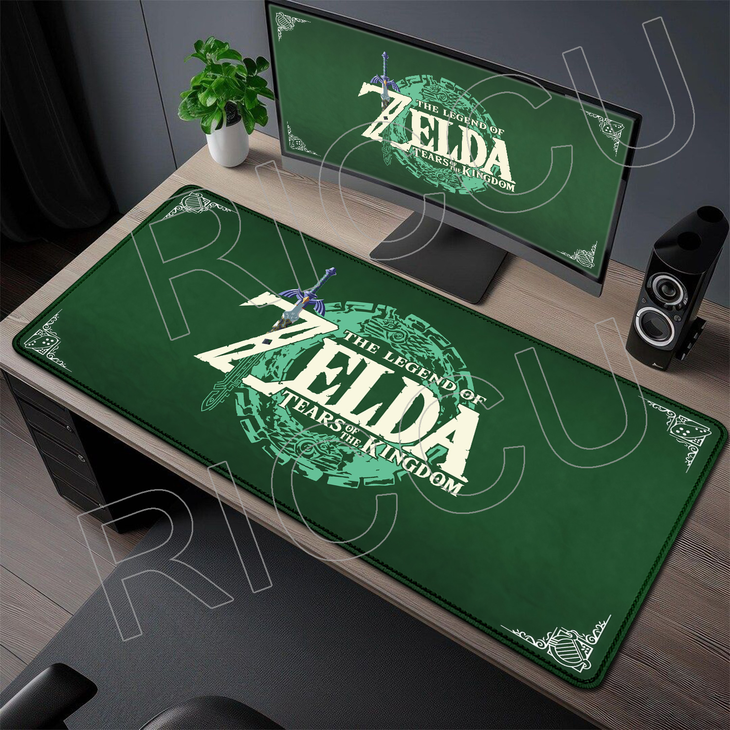 XXL HD Printing Gamer Mousepad - Zelda Gaming Accessories บทวิจารณ์และราคา