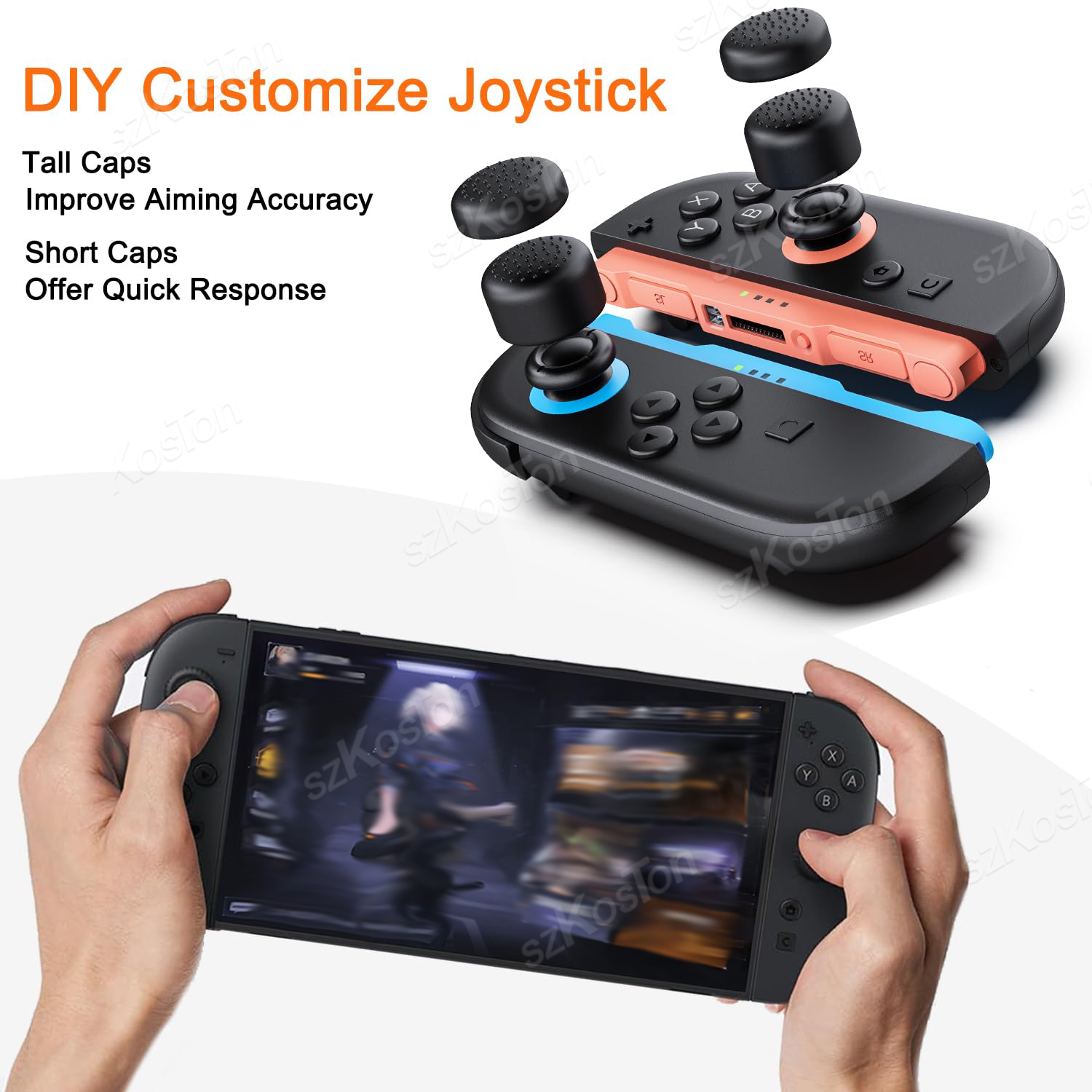 4PCS For Switch 2 No-Slip Sili - Gaming Accessories Nintendo บทวิจารณ์และราคา