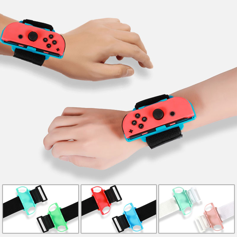1 Pair Adjustable Elastic Wris - Gaming Accessories Nintendo บทวิจารณ์และราคา