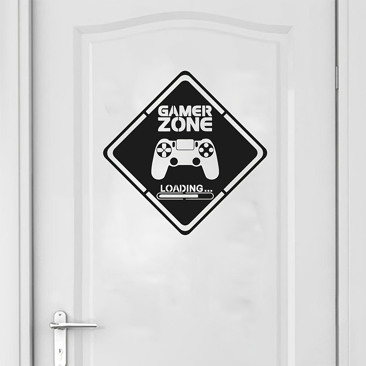 1pc Gamer Zone Door Decal Wall - Gaming Accessories For Room บทวิจารณ์และราคา