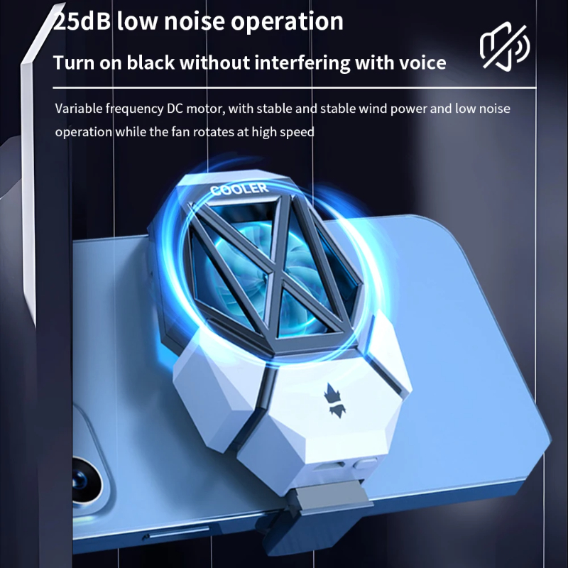 DY08 Mobile Phone Cooling Fan  - Gaming Accessories For Mobile บทวิจารณ์และราคา