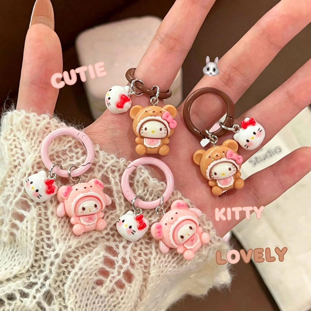 Cartoon Cosplay Sanrio Hello K - Gaming Accessories Gifts บทวิจารณ์และราคา