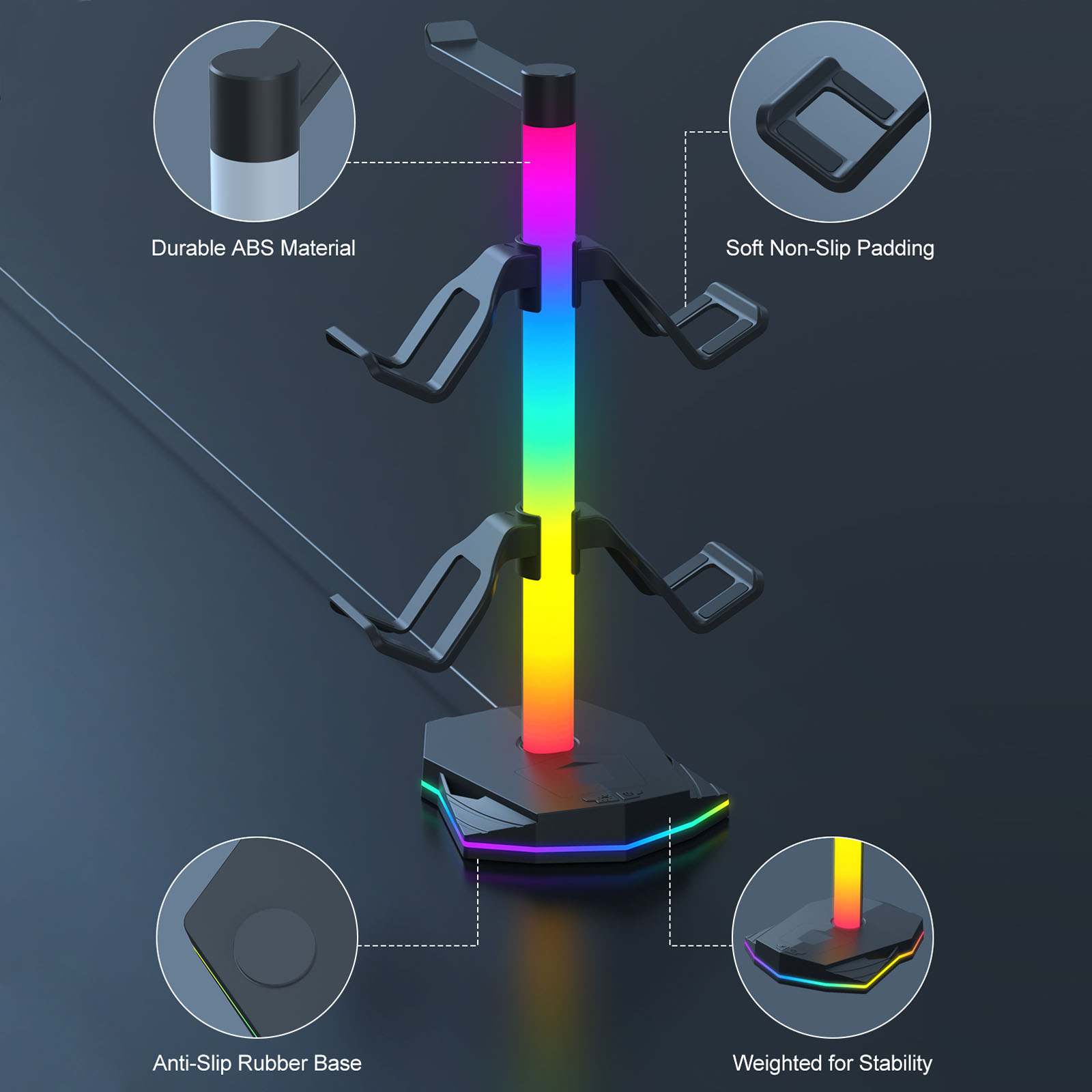 Headset Controller Display Sta - Gaming Accessories Stand บทวิจารณ์และราคา