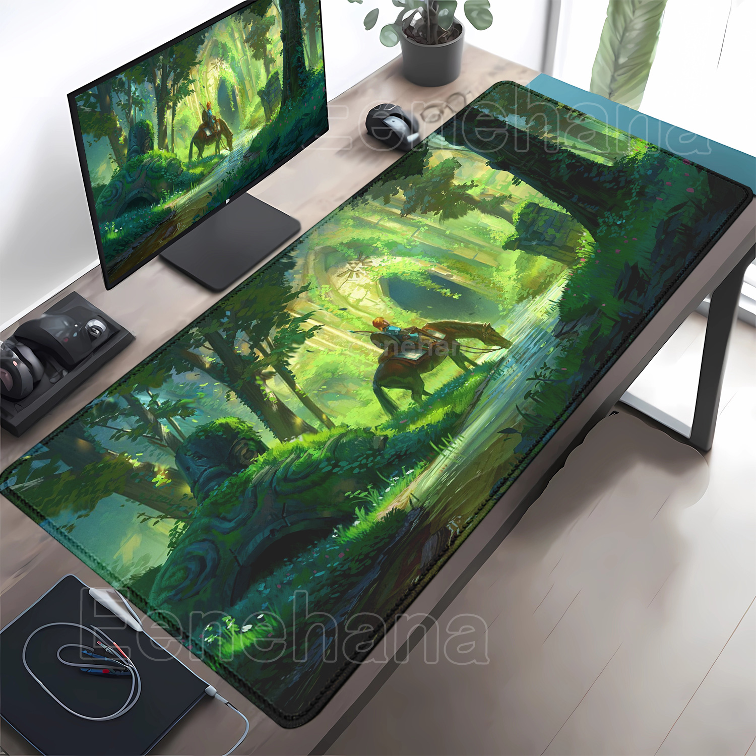 Mouse Pad Pc Gamer Anime Zelda - Zelda Gaming Accessories บทวิจารณ์และราคา