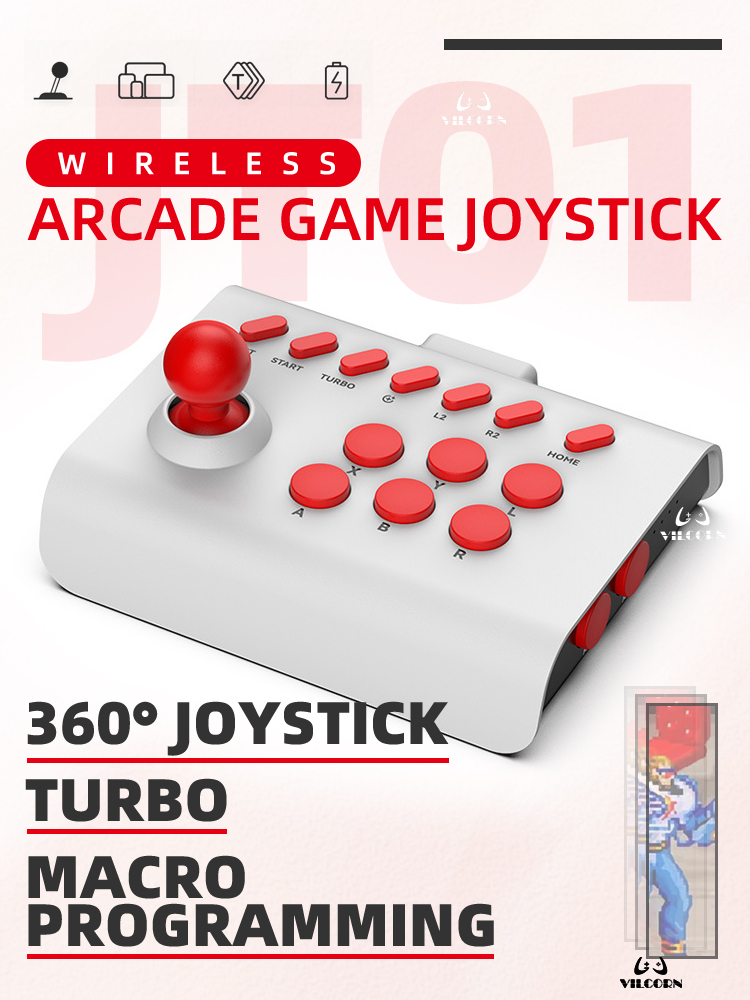 Arcade Joystick Wireless Gamin - Gaming Accessories For Android บทวิจารณ์และราคา