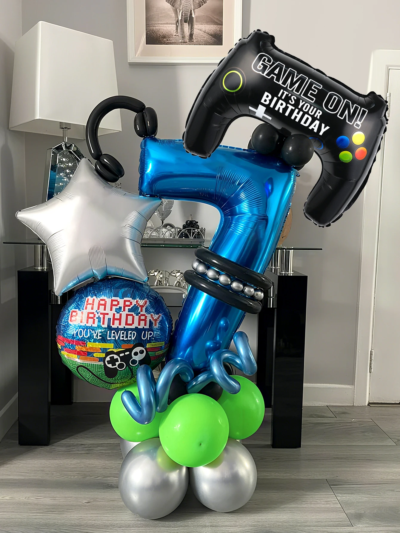 32PCS Game Theme Birthday Numb - Gaming Accessories For Room บทวิจารณ์และราคา