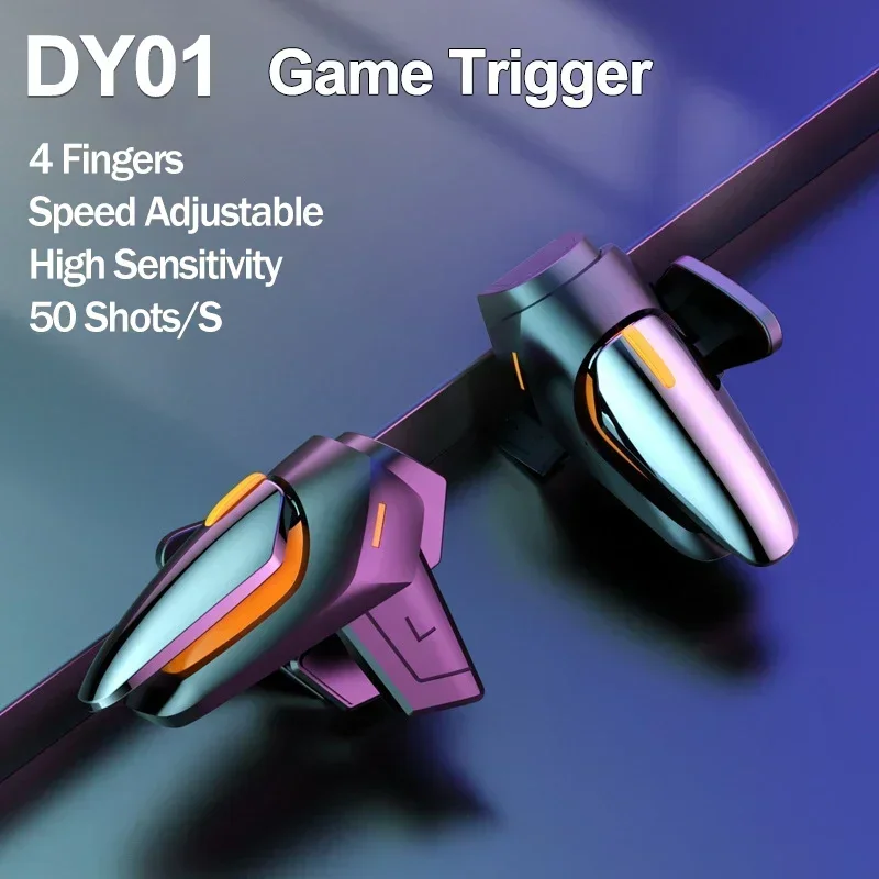 DY01 Mobile Phone 4 Fingers Ga - Gaming Accessories For Room บทวิจารณ์และราคา