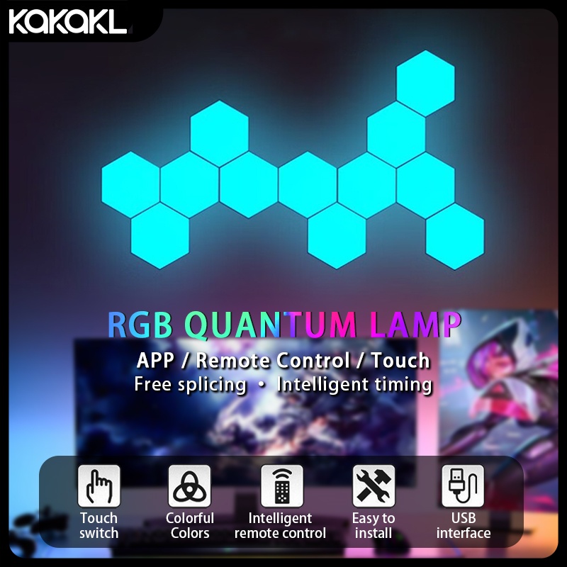 Tuya Smart RGB Quantum Light D - Gaming Accessories Wall บทวิจารณ์และราคา