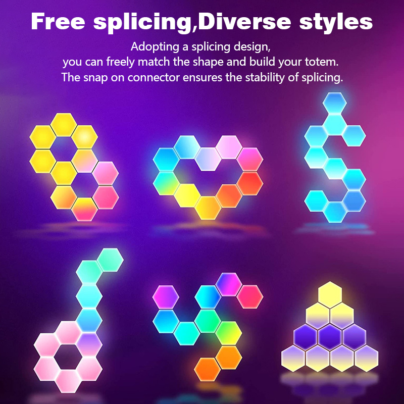 Tuya Smart RGB Quantum Light D - Gaming Accessories Wall บทวิจารณ์และราคา