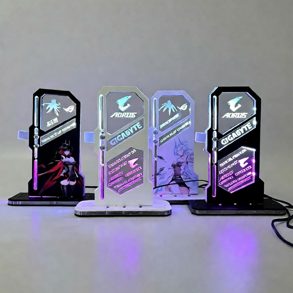 DIY Mirror VGA Holder ARGB Gam - Gaming Accessories Holder บทวิจารณ์และราคา